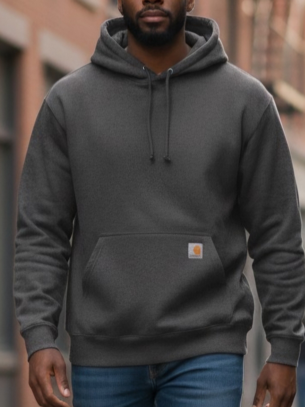 Carhartt Paxton Rain Defender Heavyweight Gray Hoodie 3XL Regular Read